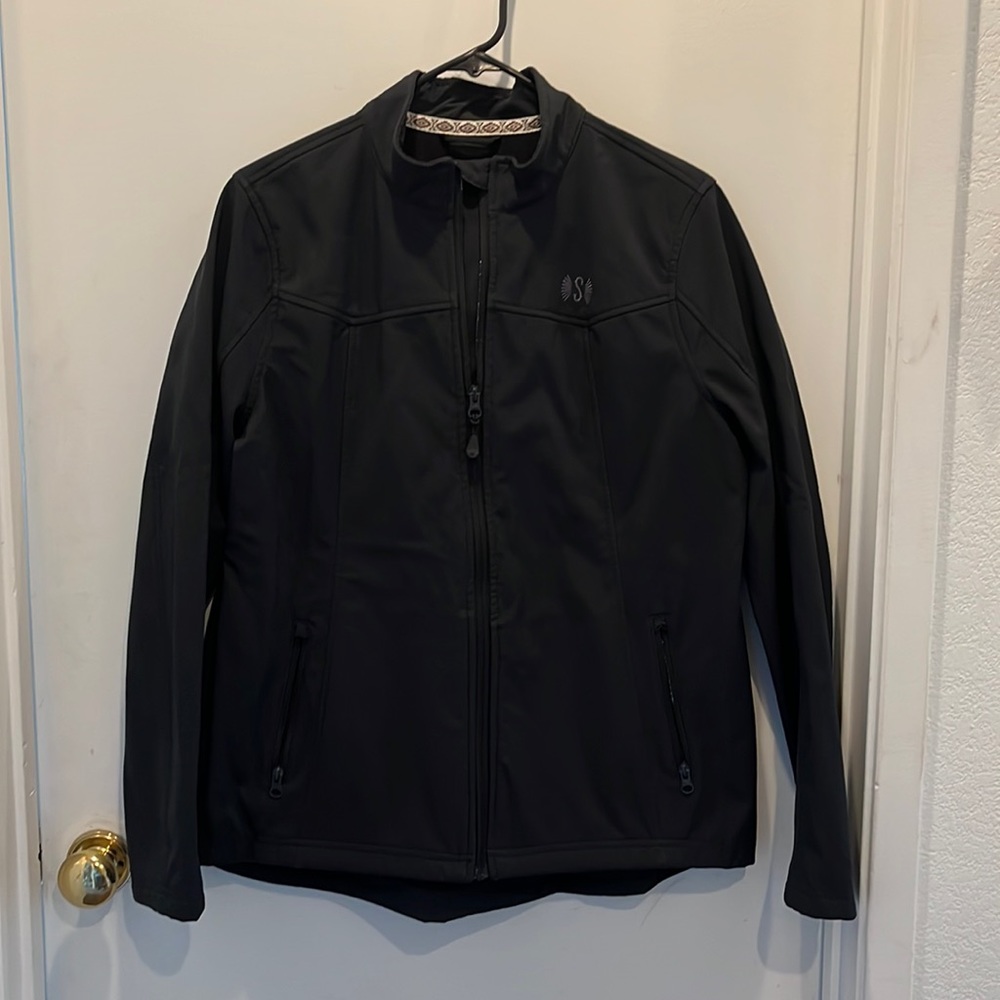 Shyanne Black Jacket Water Resistant